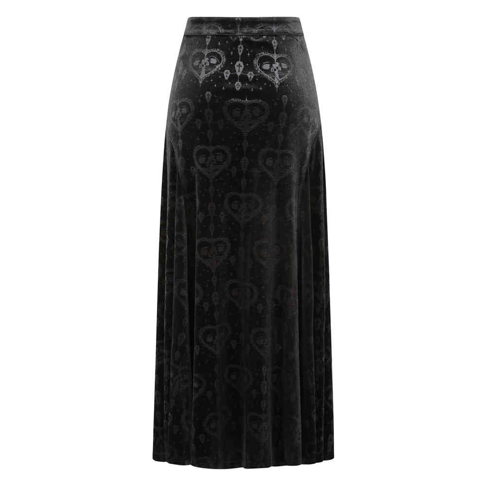 Banned - Trivia Long skirt - Black